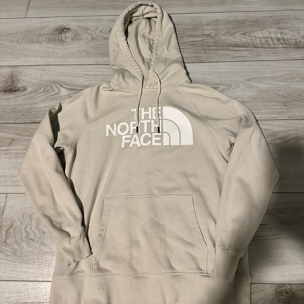 North Face Beige Hoodie